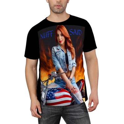 Men's adult comedy t-shirt - American Alpha LLC